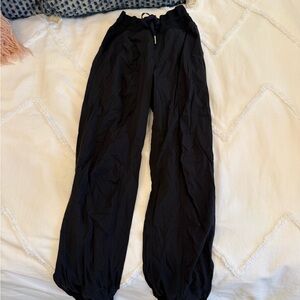 Black Drawstring Pants Dance Studio Joggers